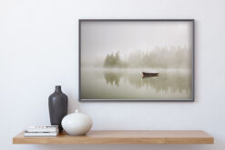 BÅT PÅ SJÖN poster 50x70cm