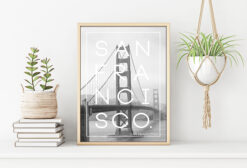 SAN FRANCISCO poster 50x70cm