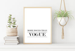 FASHION VOGUE poster 50x70cm