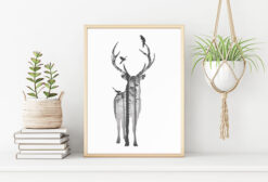 HJORT poster 50x70cm
