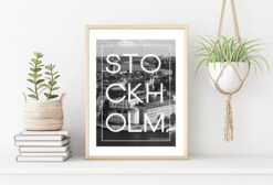 STOCKHOLM poster 50x70cm