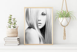 FASHION HÅRMODELL poster 50x70cm