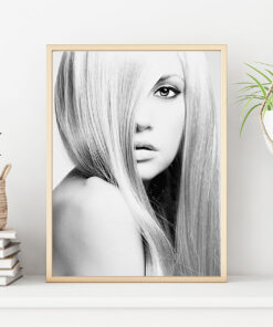 FASHION HÅRMODELL poster (Lager)