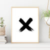 KRYSSET poster 50x70cm