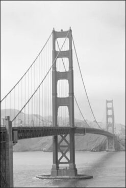 Alternative view of GOLDEN GATE BRIDGE poster 50x70cm