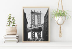 NEW YORK BRIDGE poster 50x70cm