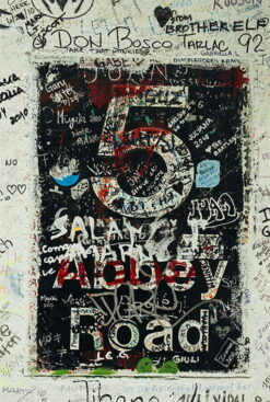 Alternative view of ABBEY ROAD poster 50x70cm