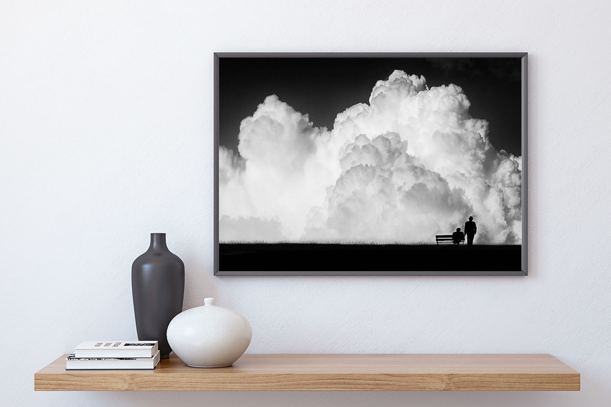 MOLN OCH MÄNNISKOR poster 50x70cm