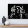 HÄNDER PÅ KÄPPEN poster 50x70cm