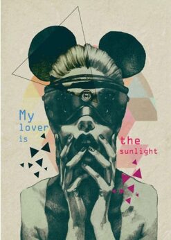 Alternative view of My Lover is... poster 50x70cm