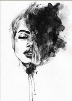 Alternative view of KVINNA FASHION poster 50x70cm