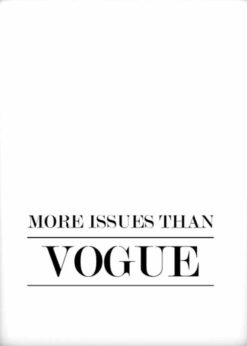 Alternative view of FASHION VOGUE poster 50x70cm