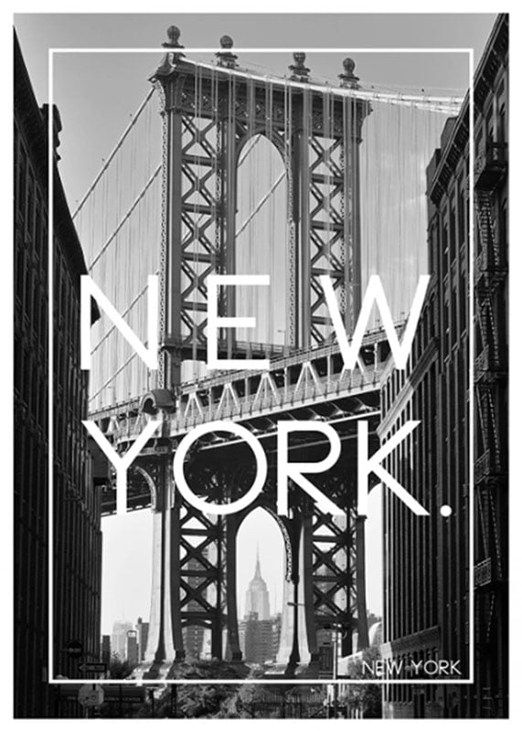NEW YORK VY poster 50x70cm - Bild 2