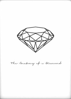 Alternative view of DIAMONDS poster 50x70cm