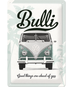 Plåtskylt - Volkswagen, Bulli (20x30)