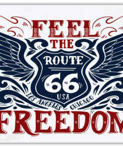 Feel The Route 66 Freedom poster 1