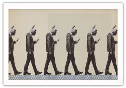 Smartphone promenad Poster - Bild 4