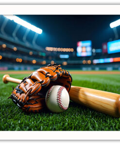 Alternative view of Baseball prylar poster