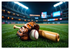 Baseball prylar poster