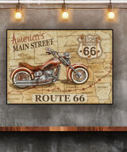 Alternative view of Route 66 Main Street