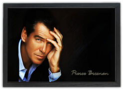Pierce Brosnan porträtt 21x30cm