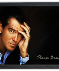 Pierce Brosnan porträtt 21x30cm