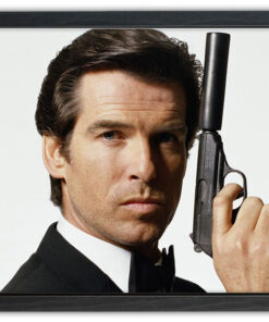 James Bond Pierce Brosnan porträtt 21x30cm