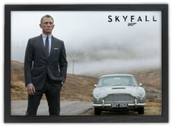James Bond Daniel Craig porträtt 21x30cm