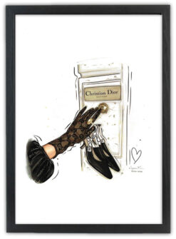 Fashion Christian Dior 21x30cm