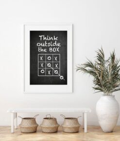 Outside the box poster 50x70cm - Bild 3