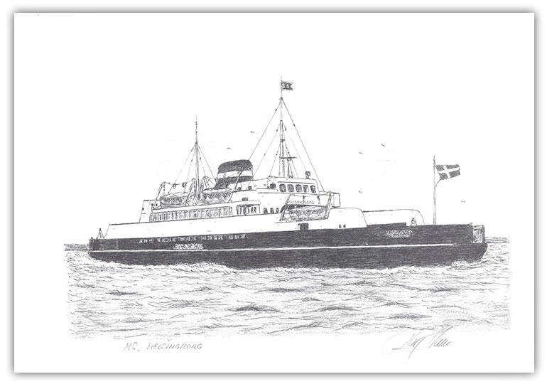 Gamla motiv från Helsingborg 30x40cm - Bild 3