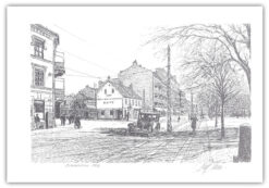 Alternative view of Gamla motiv från Helsingborg 30x40cm