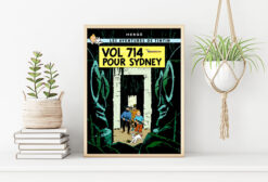 Poster - Tintin Vol 714 Pour Sydney 50x70cm (Copy)