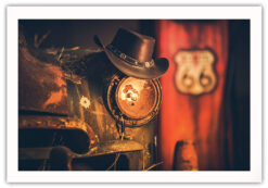 Route 66 Cowboys style, poster - Bild 4