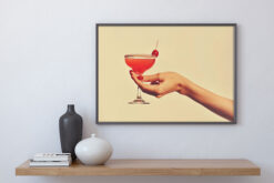 Vintage cocktail stil poster - Bild 4