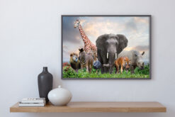 Djungel möte poster - Bild 3