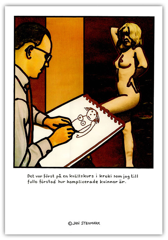 Jan Stenmark Kroki 50x70cm - Bild 2