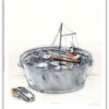 Lasse Åberg Poster Sailing II 48x68