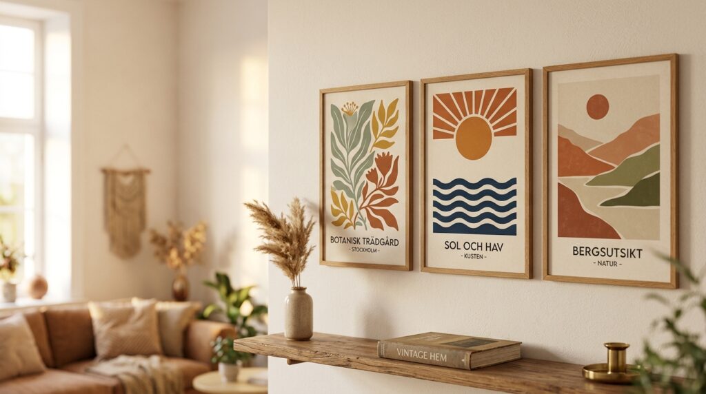 Vintage Estetik Posters – Trendiga Väggdekorationer